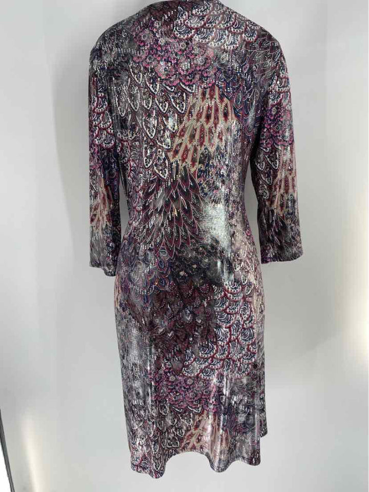 Size L MSK Multi-Color Dress