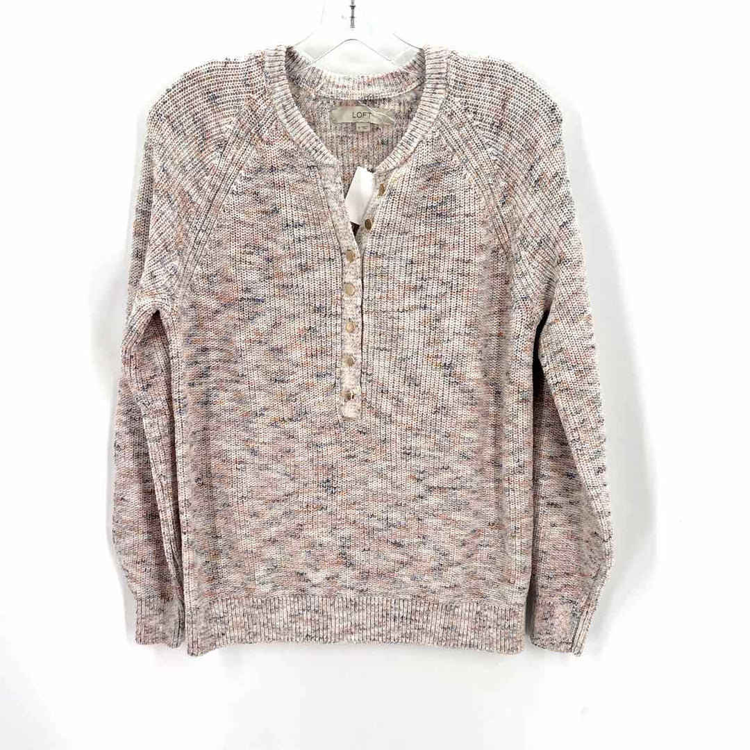 Size M LOFT Multi-Color Sweater