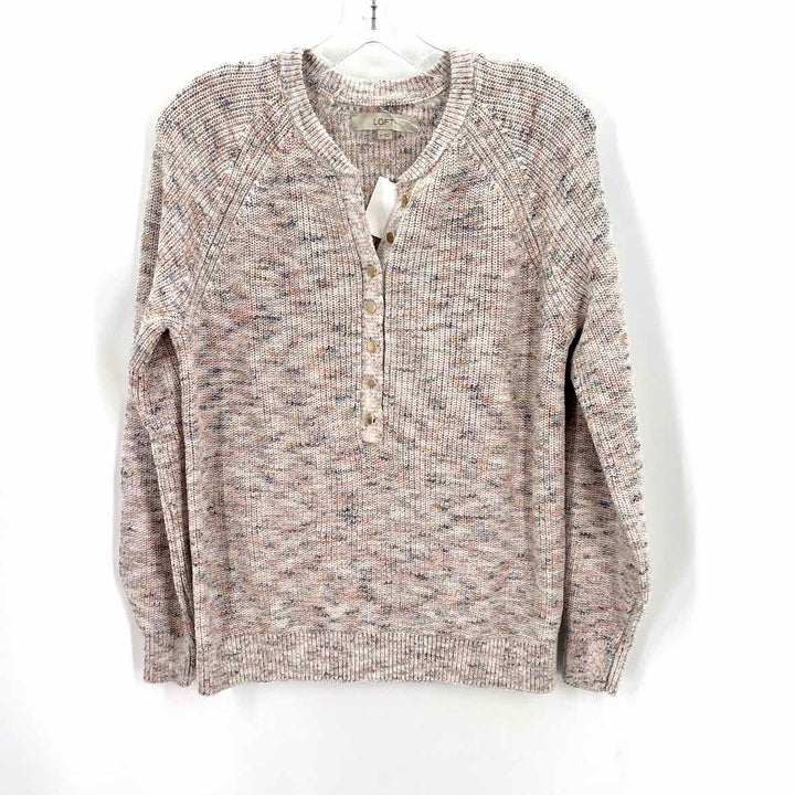 Size M LOFT Multi-Color Sweater