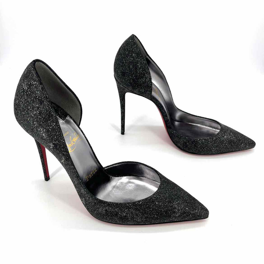 Shoe Size 39 CHRISTIAN LOUBOUTIN Pewter Luxury - Pumps