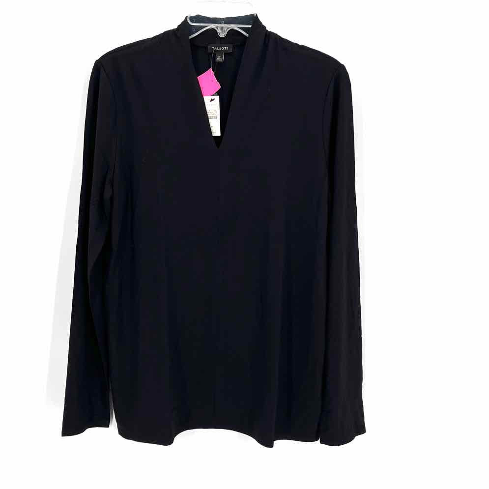 Size M Talbots Black Shirt