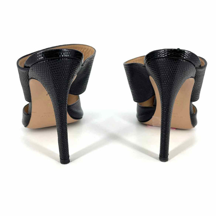 Shoe Size 38 Black Leather Pumps