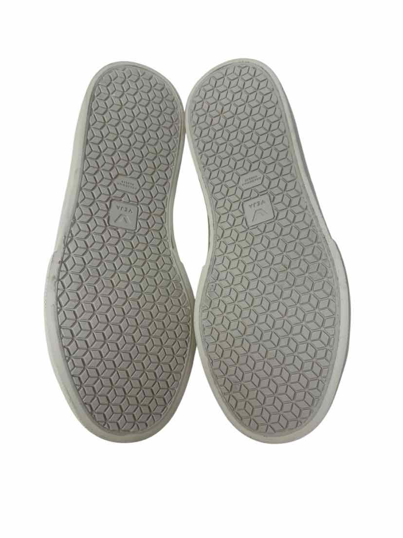 Shoe Size 8 VEJA White Leather Sneakers