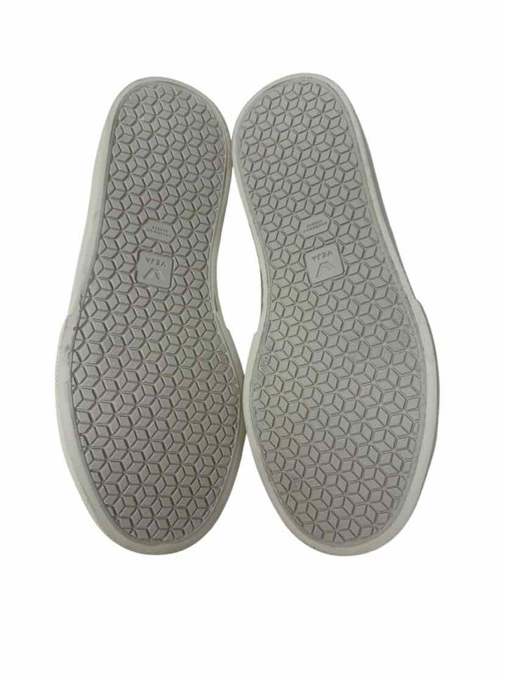 Shoe Size 8 VEJA White Leather Sneakers