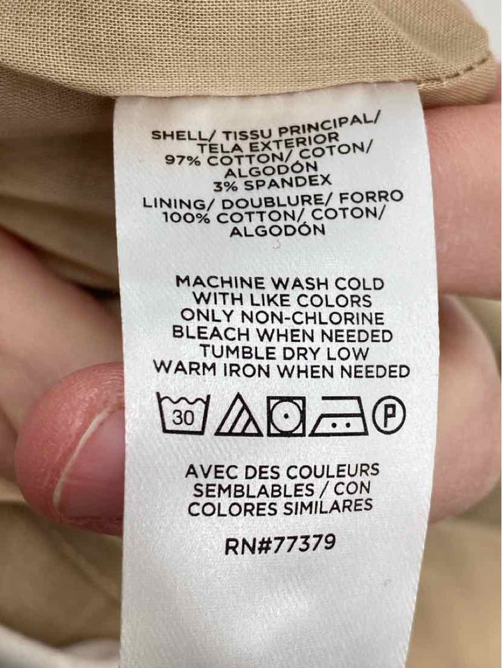 Size 10 Ann Taylor Tan Dress