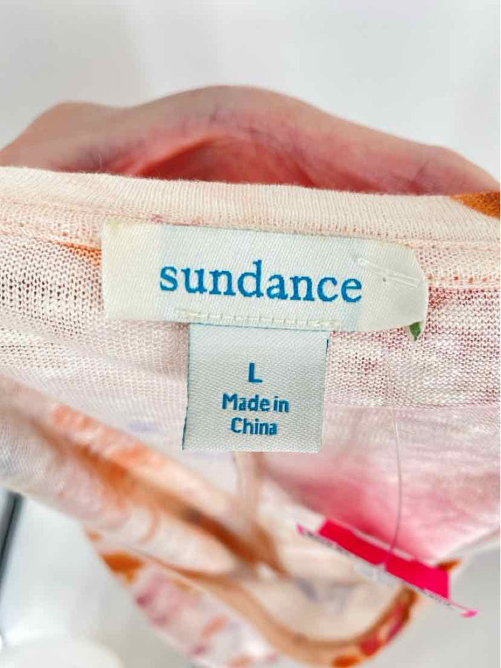 Size L sundance Orange Shirt