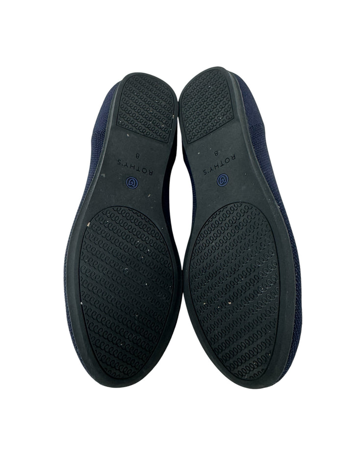 Shoe Size 8 ROTHY'S Navy Knit Flats