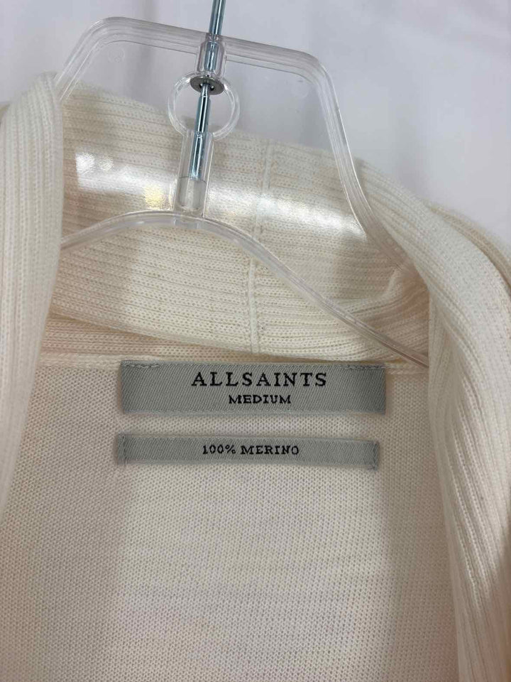 Size M ALL SAINTS Ivory Cardigan
