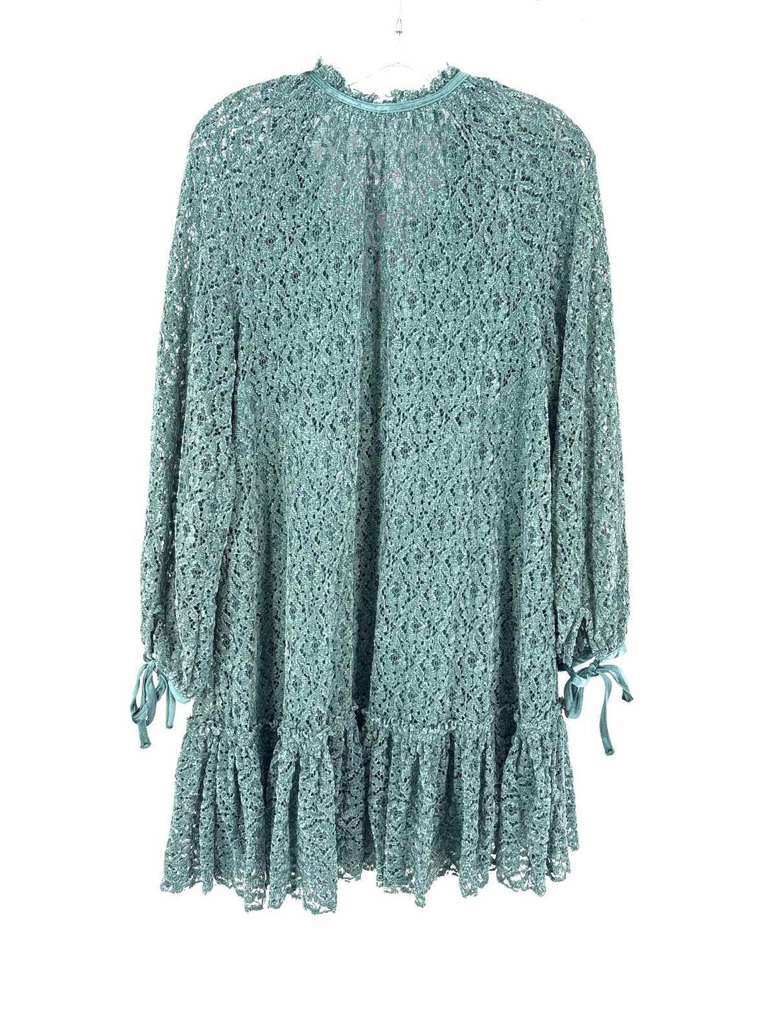 Size M FREE PEOPLE Green Dress