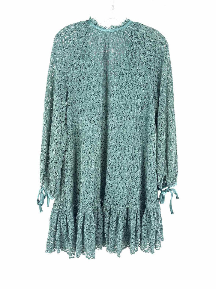 Size M FREE PEOPLE Green Dress