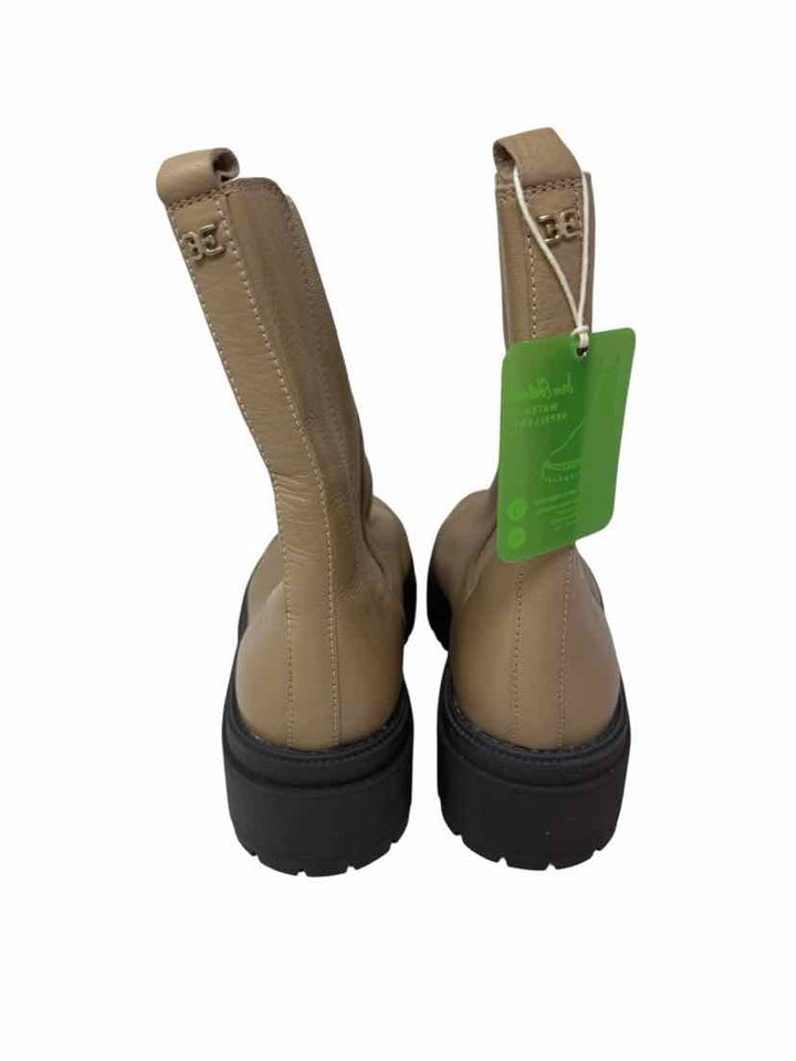 Shoe Size 11 Sam Edeleman Tan Leather Boots