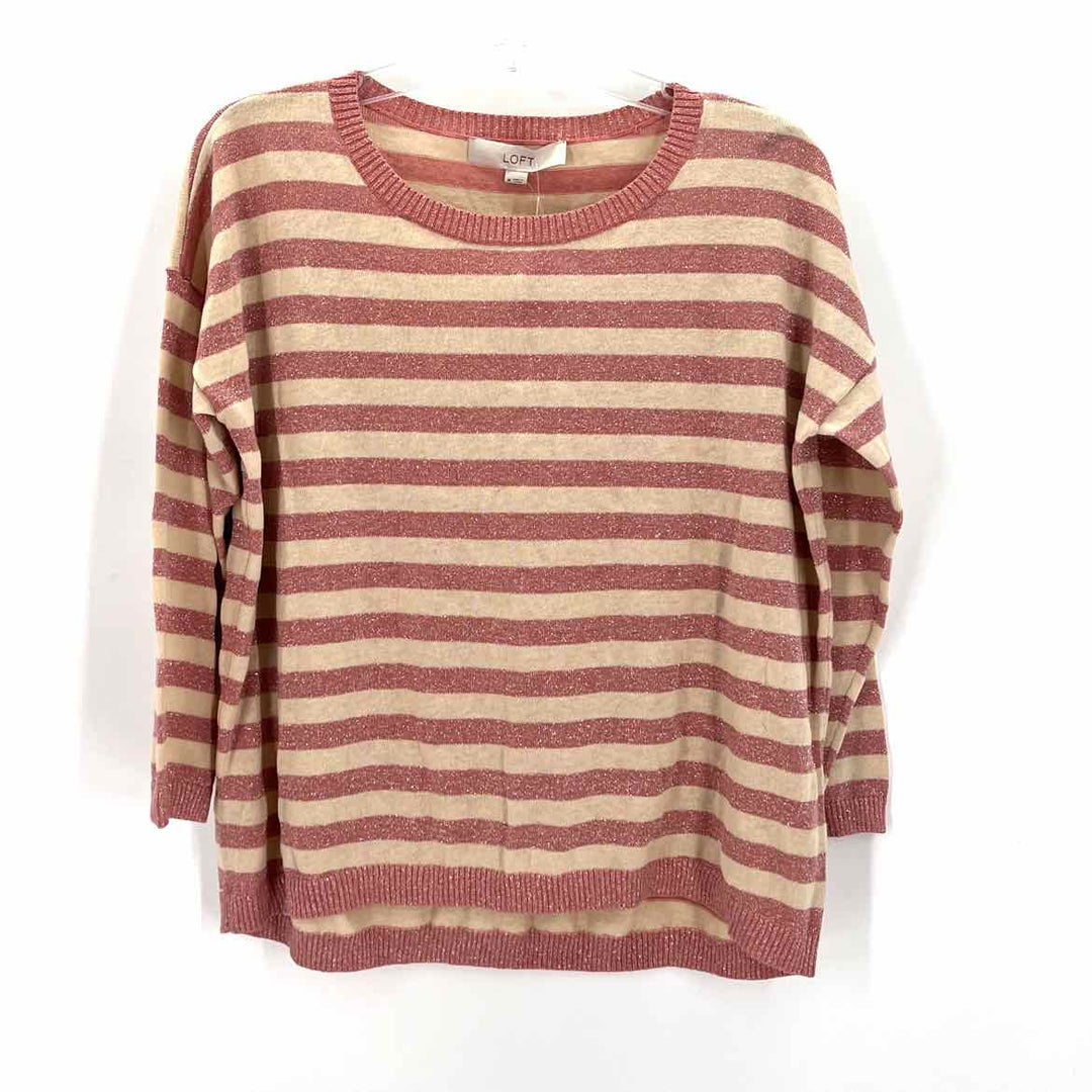 Size M LOFT Multi-Color Knit Sweater