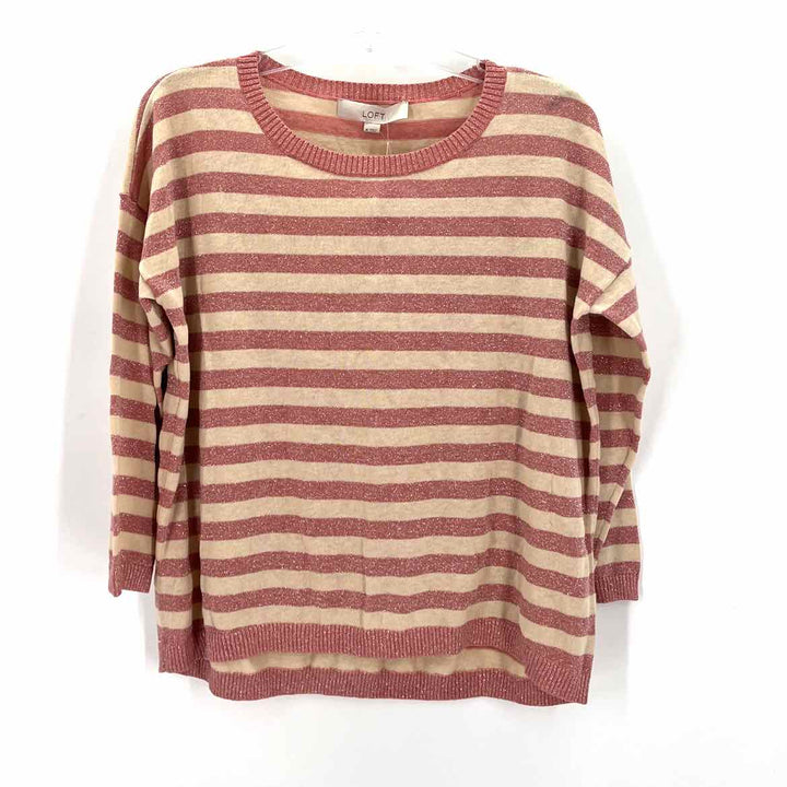 Size M LOFT Multi-Color Knit Sweater