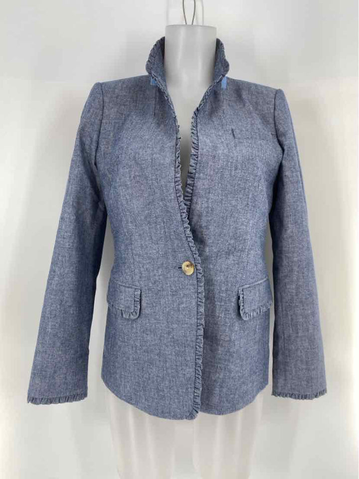 Size 8 J Crew Blue Blazer