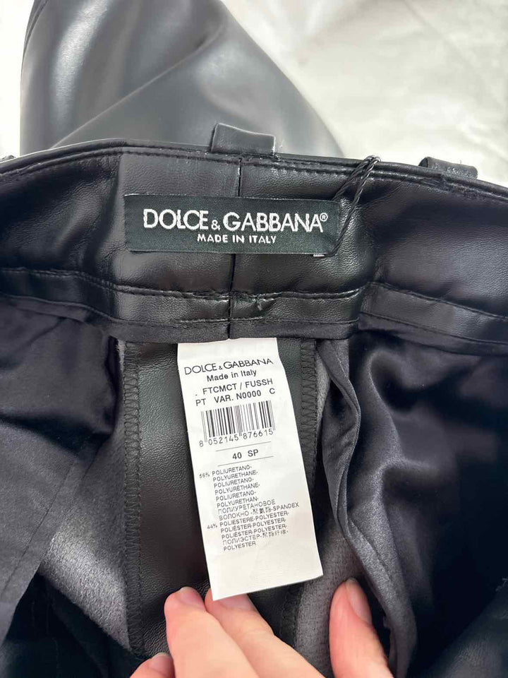 Size 40 Dolce & Gabbana Black Luxury - Pants