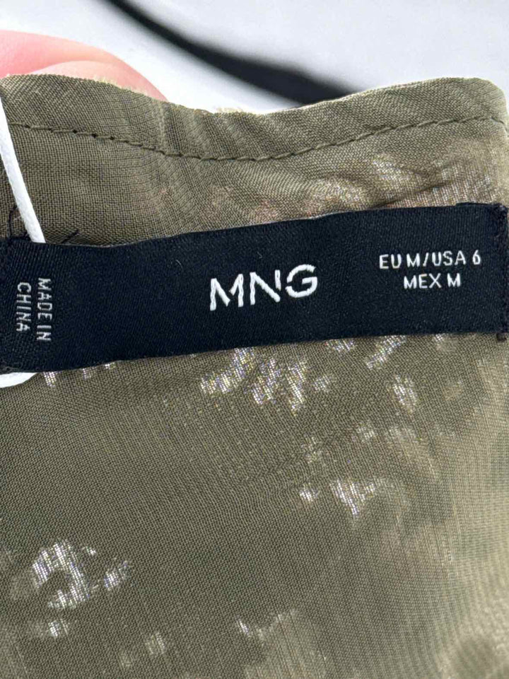 Size 6 MNG Green Dress