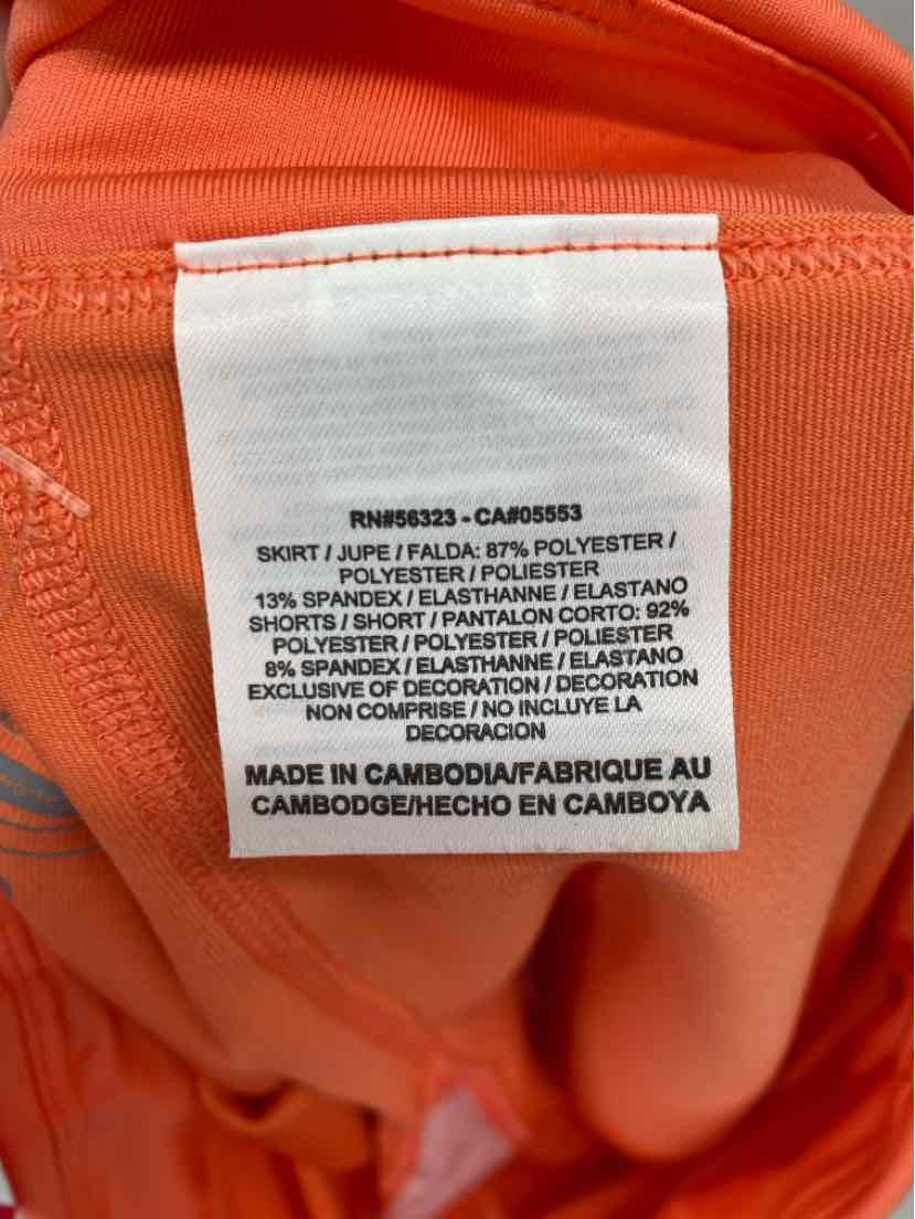 Size L Nike Orange Skirt