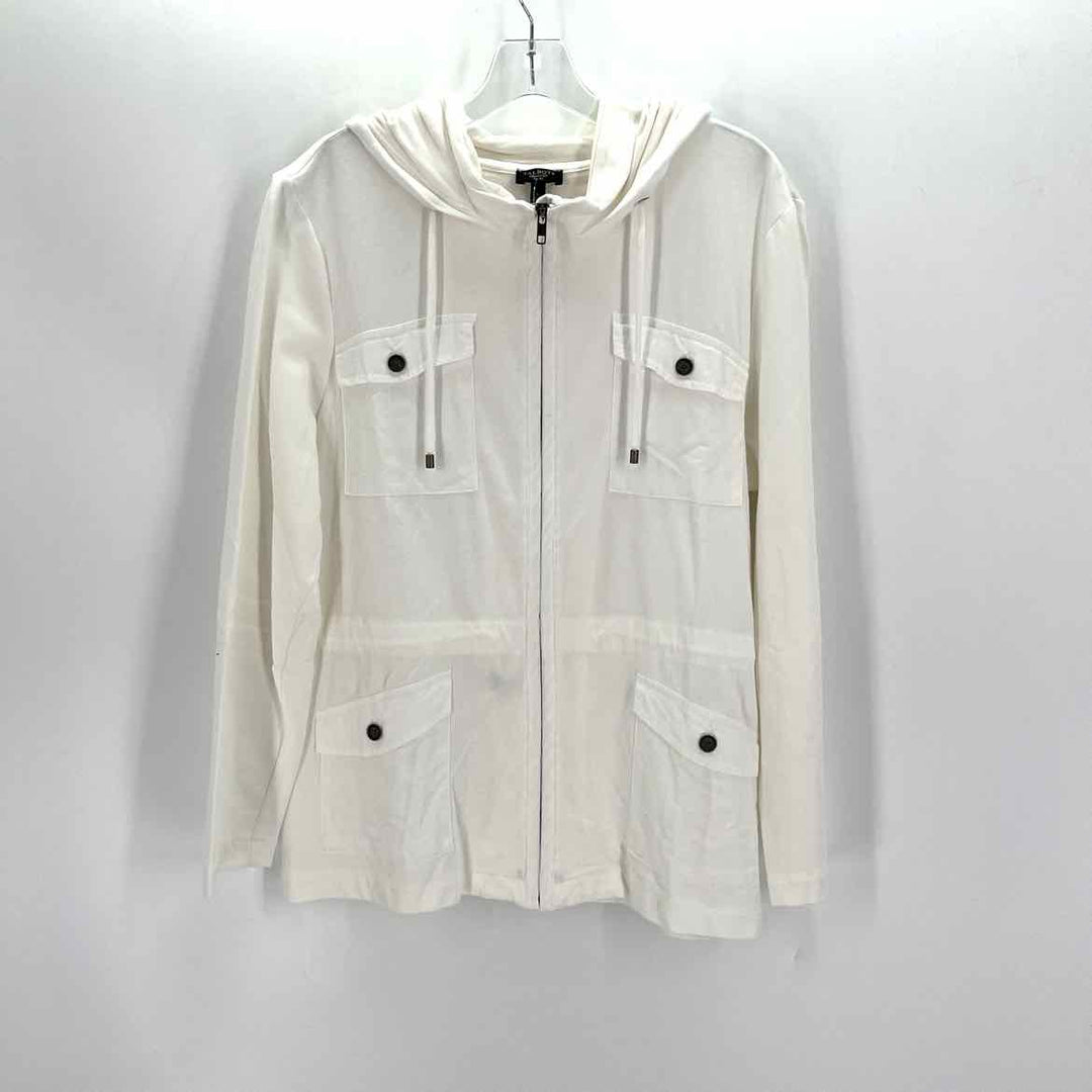 Size L Talbots White Jacket