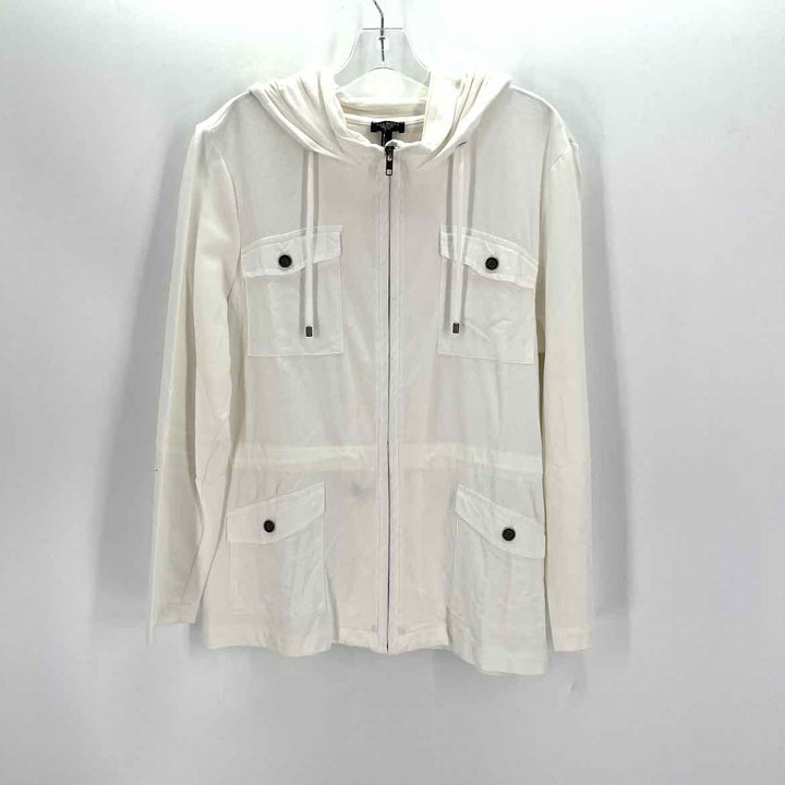 Size L Talbots White Jacket