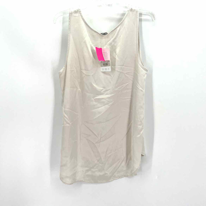 Size XS Silver Silk Shirt