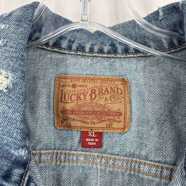 Size XL LUCKY Denim Jacket