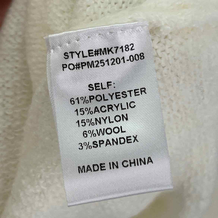 Size M Cream Sweater