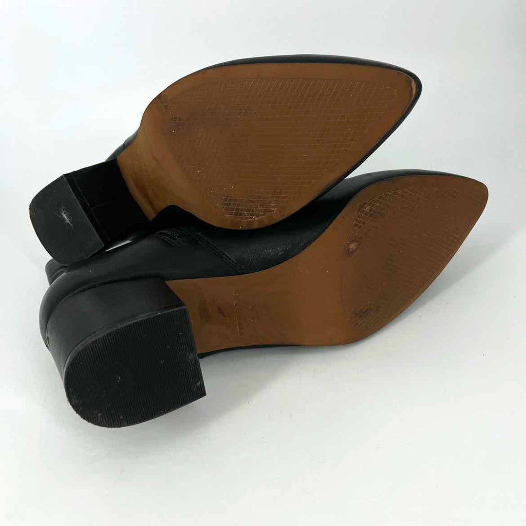 Shoe Size 10 Cole Haan Black Leather Boots