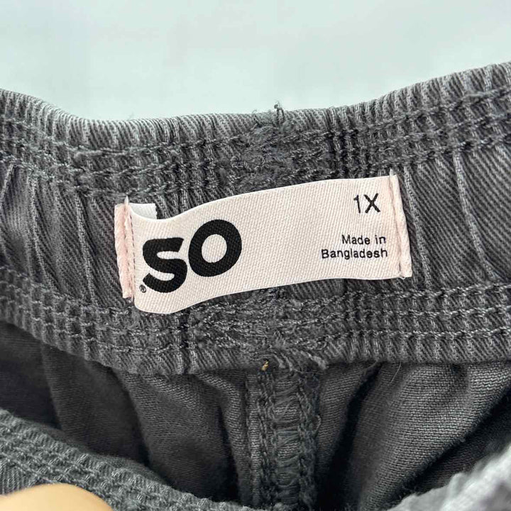 Size 1X Gray Pants