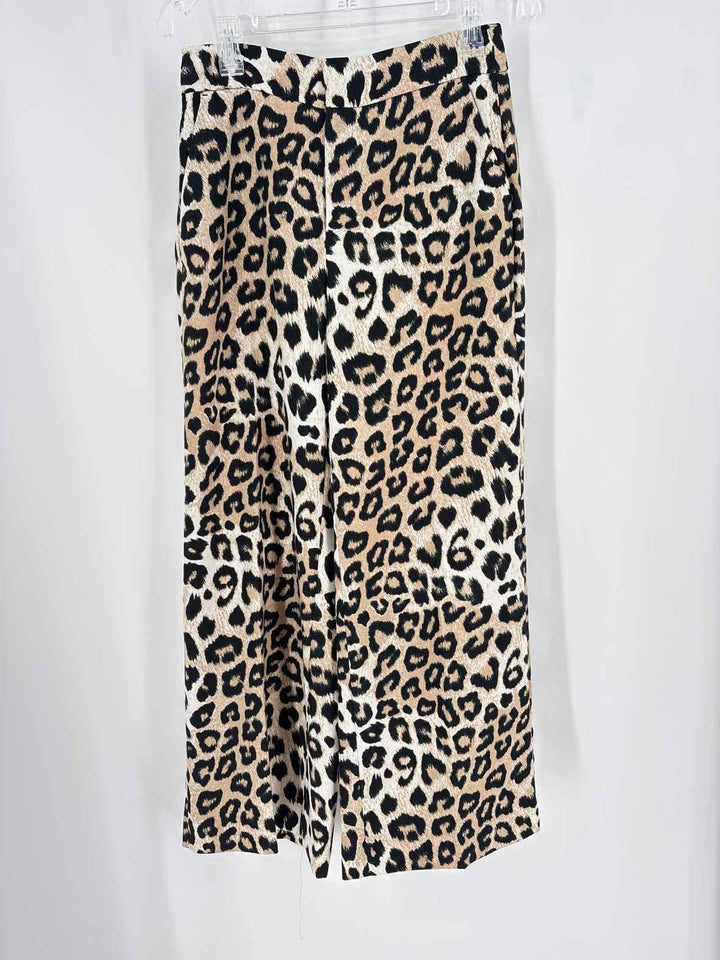 Size 2 Banana Republic Brown Print Pants
