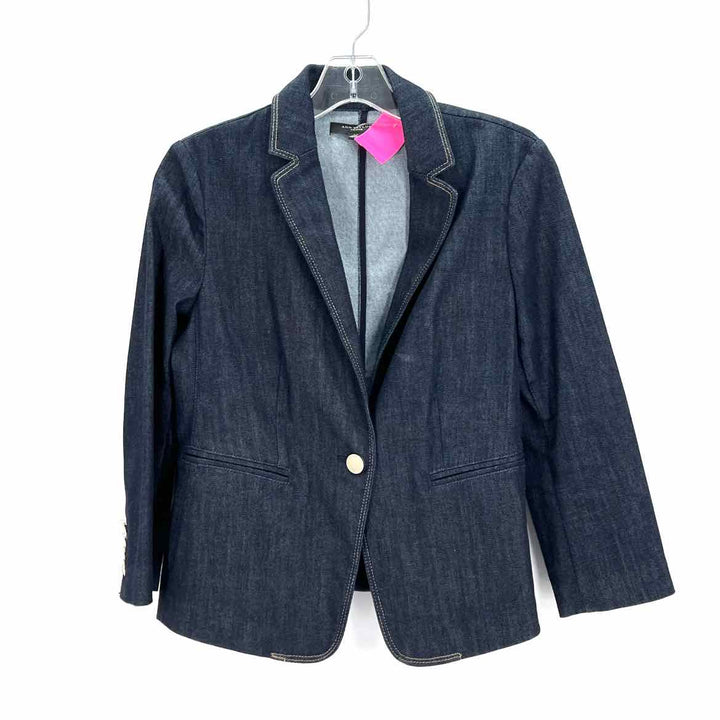 Size 6P Ann Taylor Denim Blazer