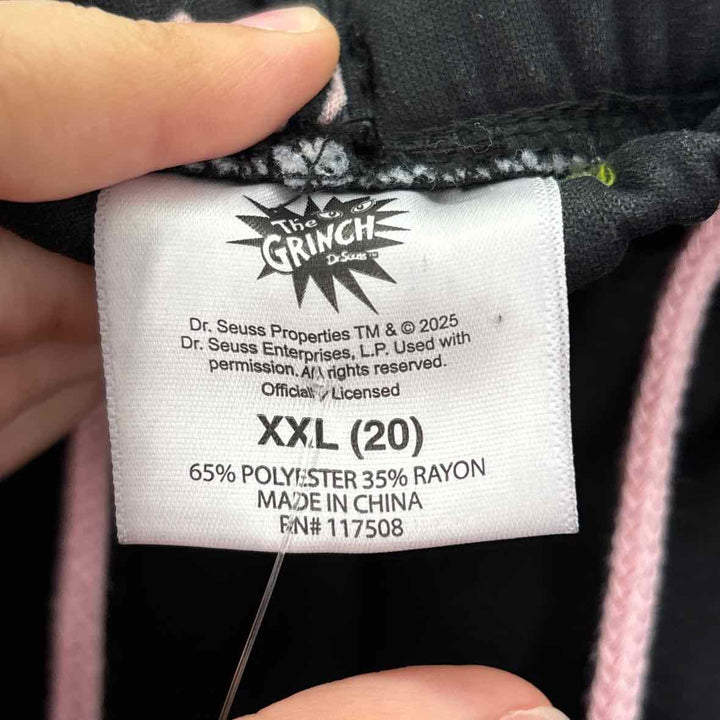 Size XXL DISNEY Black Print Pants
