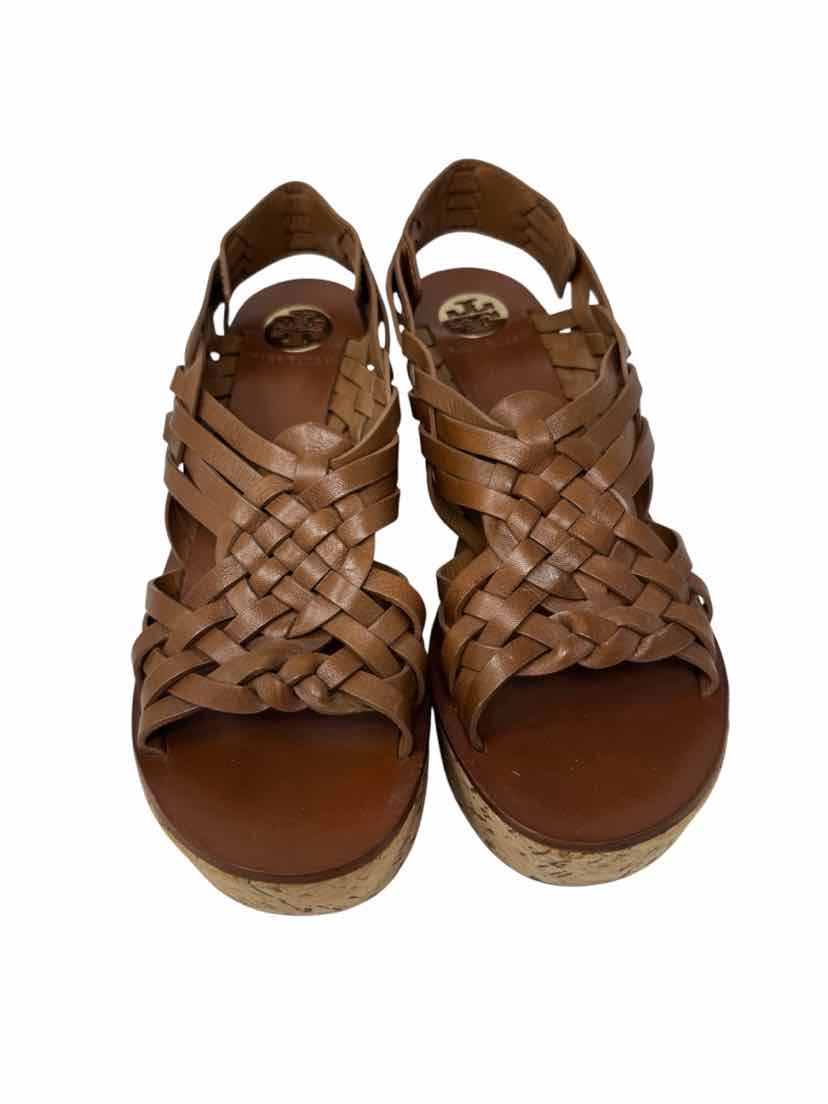 Shoe Size 9.5 Tory Burch Tan Leather Sandals