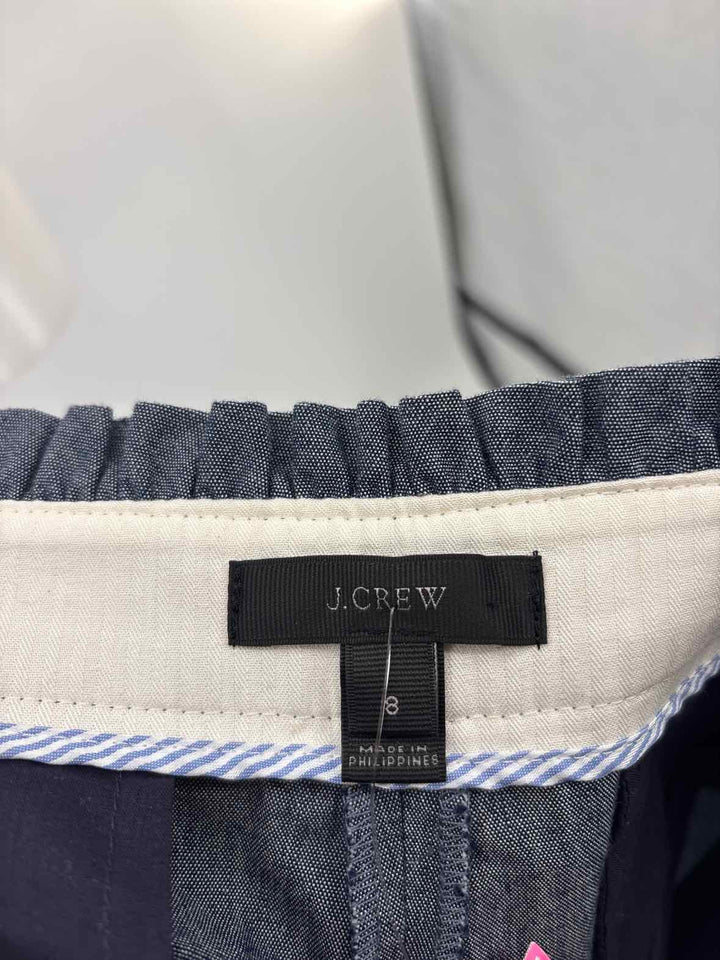 Size 8 J Crew Blue Pants