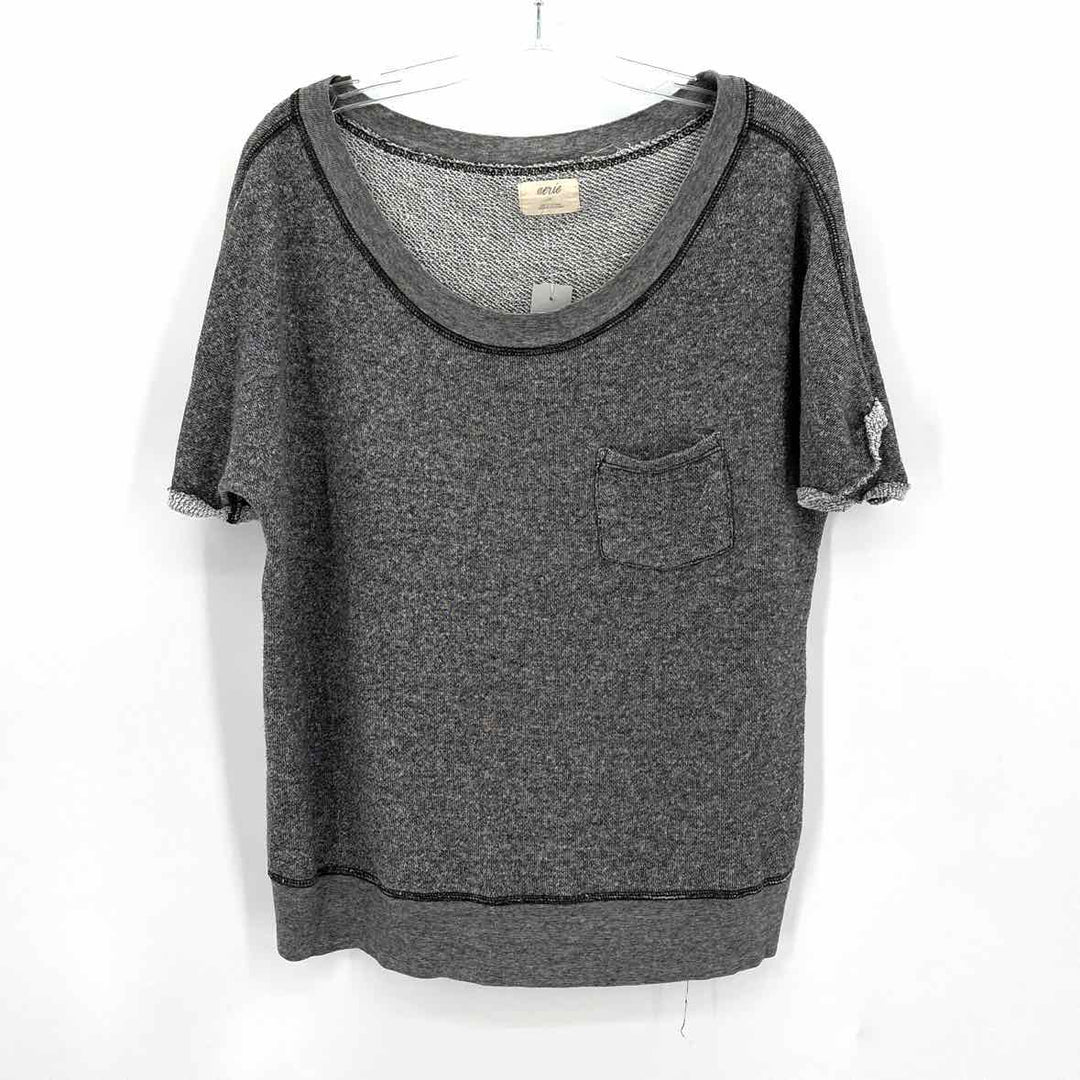 Size L AERIE Gray Shirt