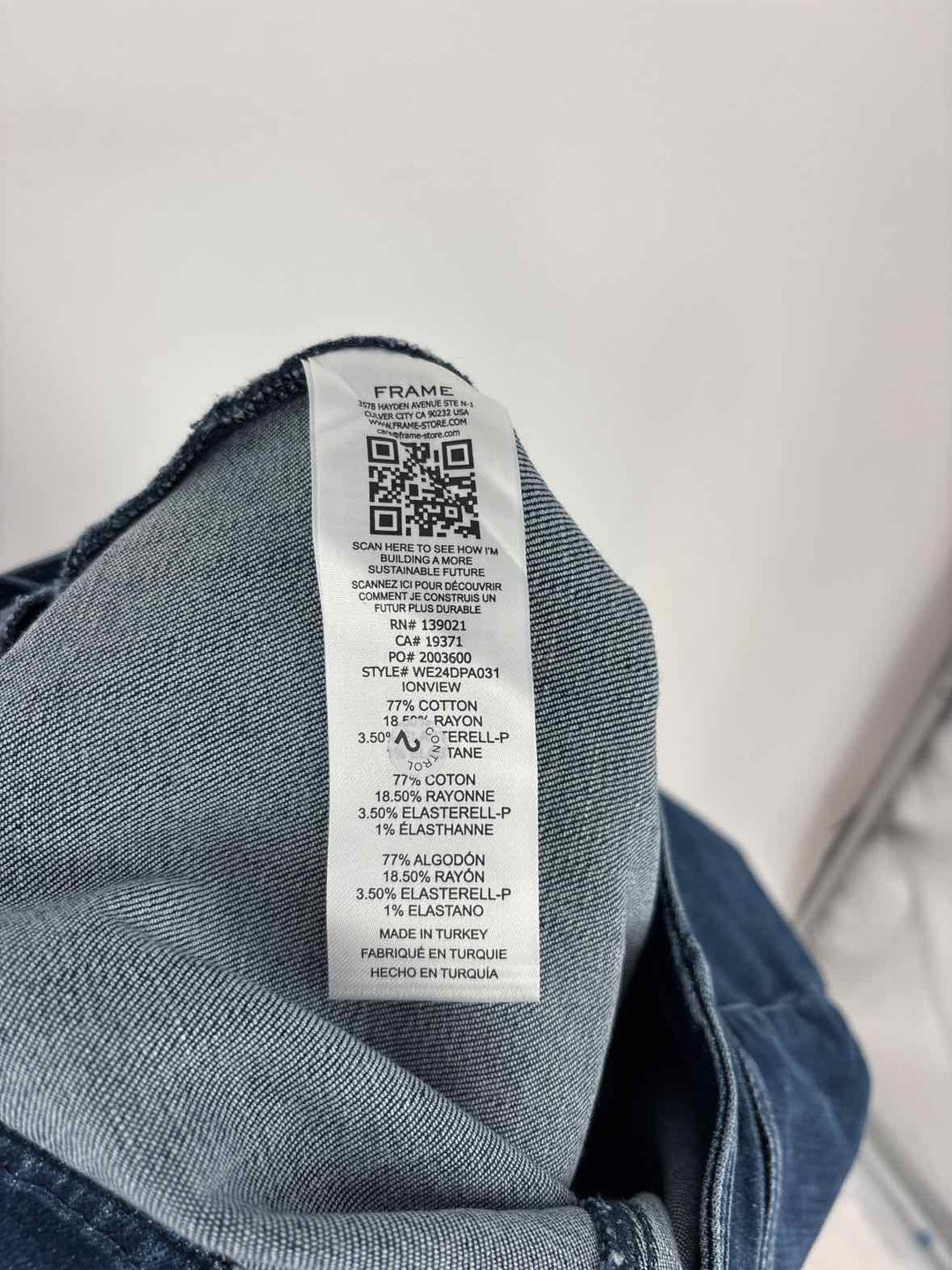 Size 28 FRAME Denim Pants
