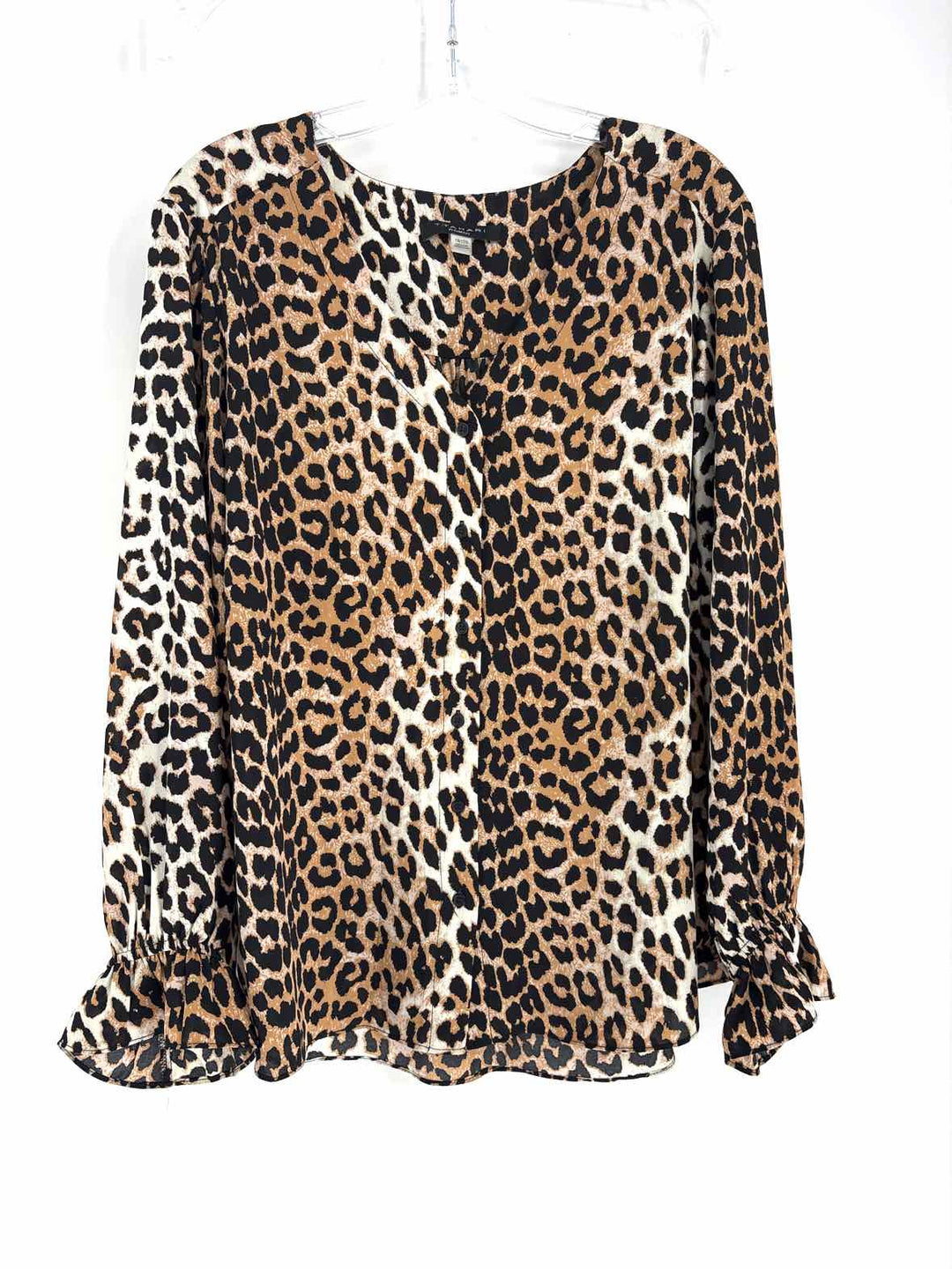 Size 1X TAHARI Tan Shirt