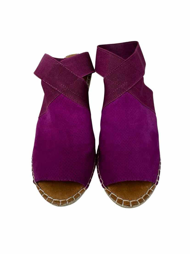 Shoe Size 8.5 GENTLE FAWN Fuschia Suede Sandals