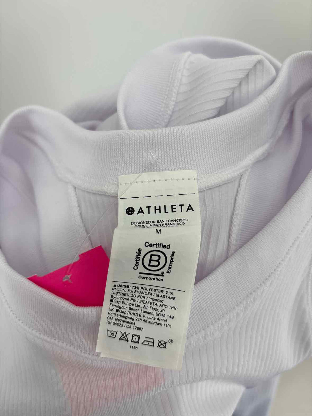 Size M Athleta White Shirt