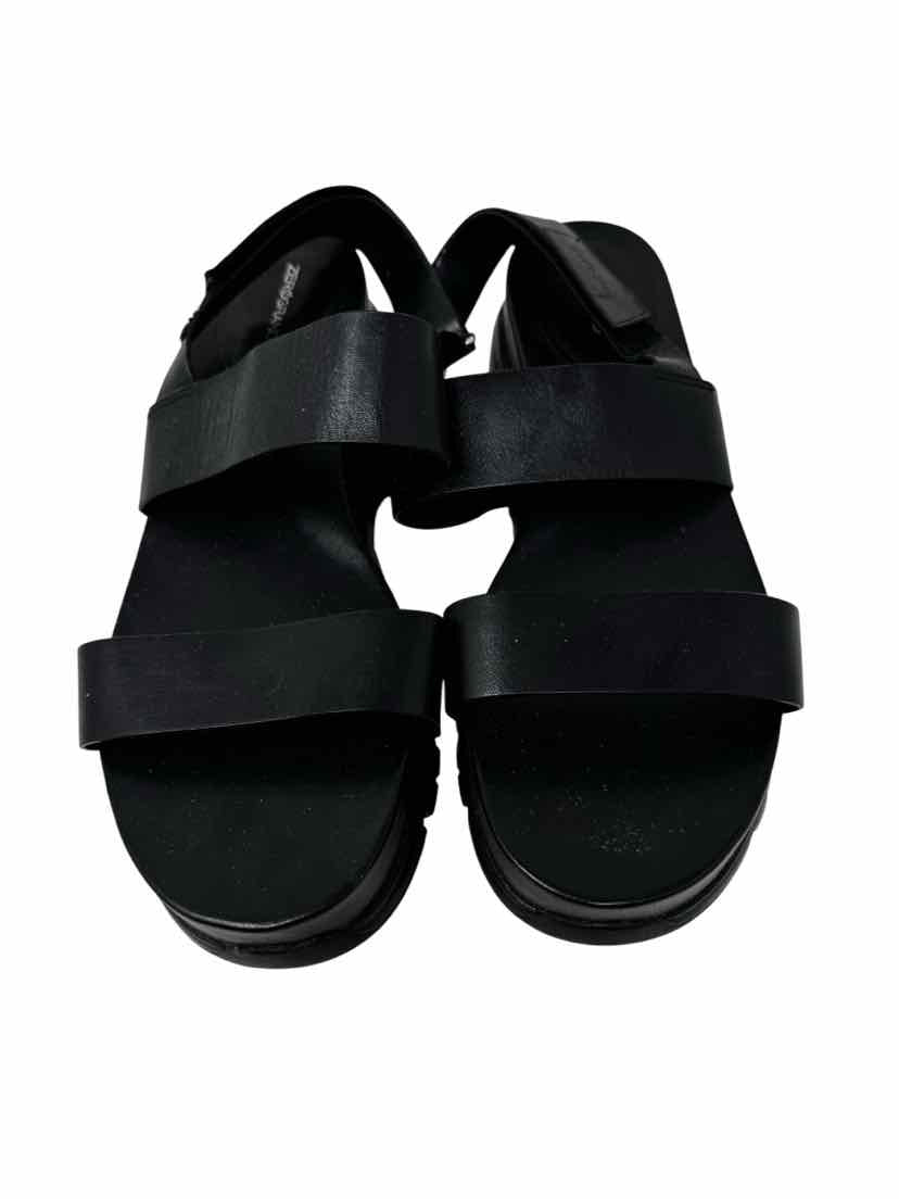 Shoe Size 10 Cole Haan Black Leather Sandals