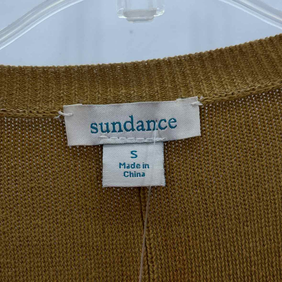 Size S sundance Mustard Knit Sweater