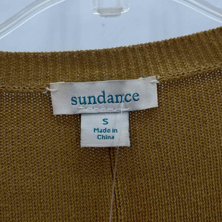 Size S sundance Mustard Knit Sweater
