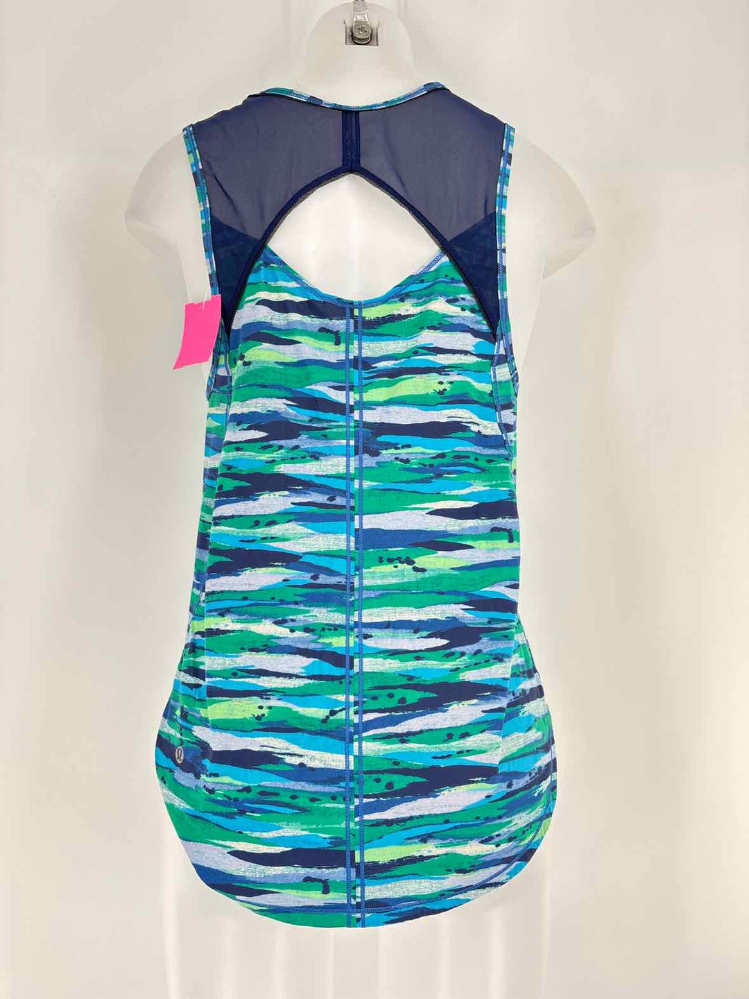 Size M Lululemon Green Print Shirt