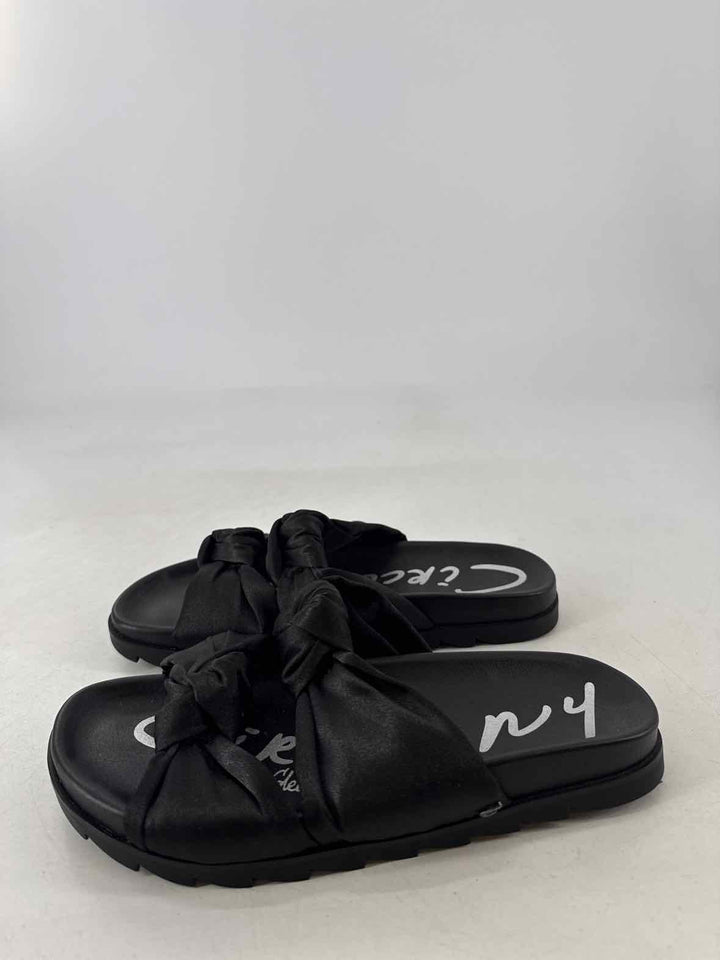 Shoe Size 7.5 Sam Edeleman Black Sandals
