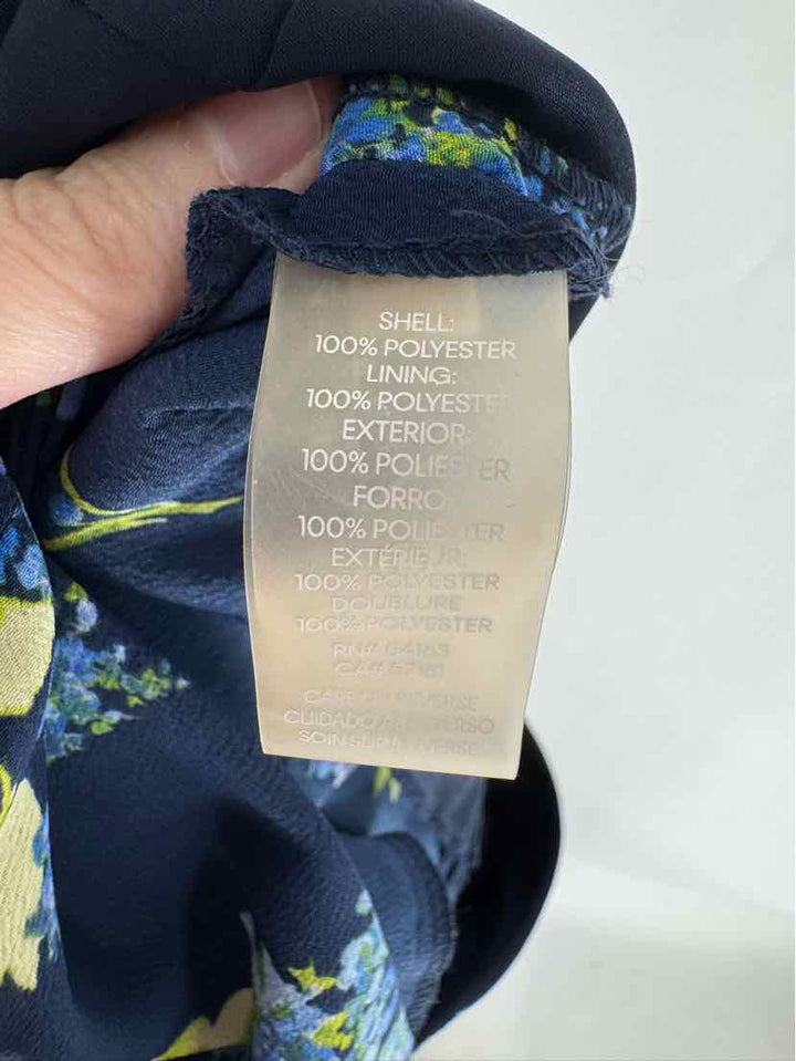 Size M KARL LAGERFELD Navy Print Romper