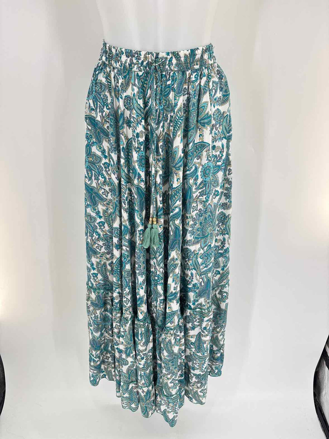 Size S Blue Print Skirt