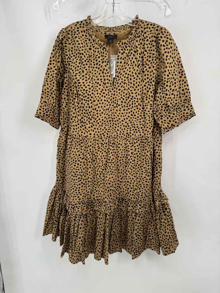 Size M J Crew Tan Dress