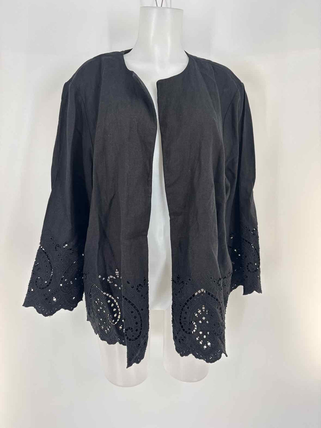 Size 20 Chico's Black Shirt
