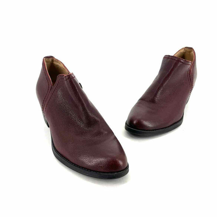 Shoe Size 8 Naturalizer Burgundy Leather Boots