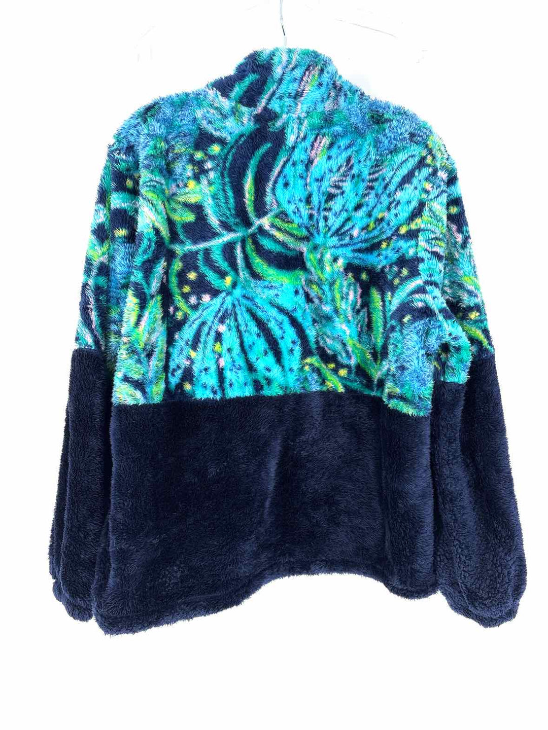 Size XL Lilly Pulitzer Blue Fleece Jacket