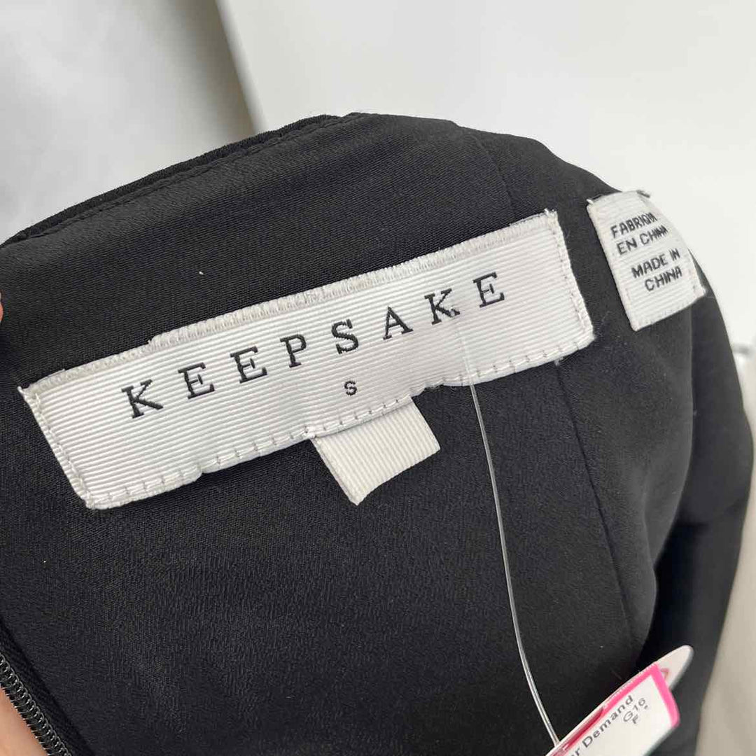 Size S KEEPSAKE Black Dress